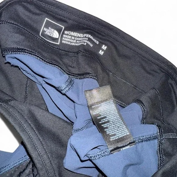 THE NORTH FACE APHRODITE HIKING JOGGER ACTIVEWEAR LADIES NAVY/BLACK PANTSMEDIUM - Picture 7 of 7